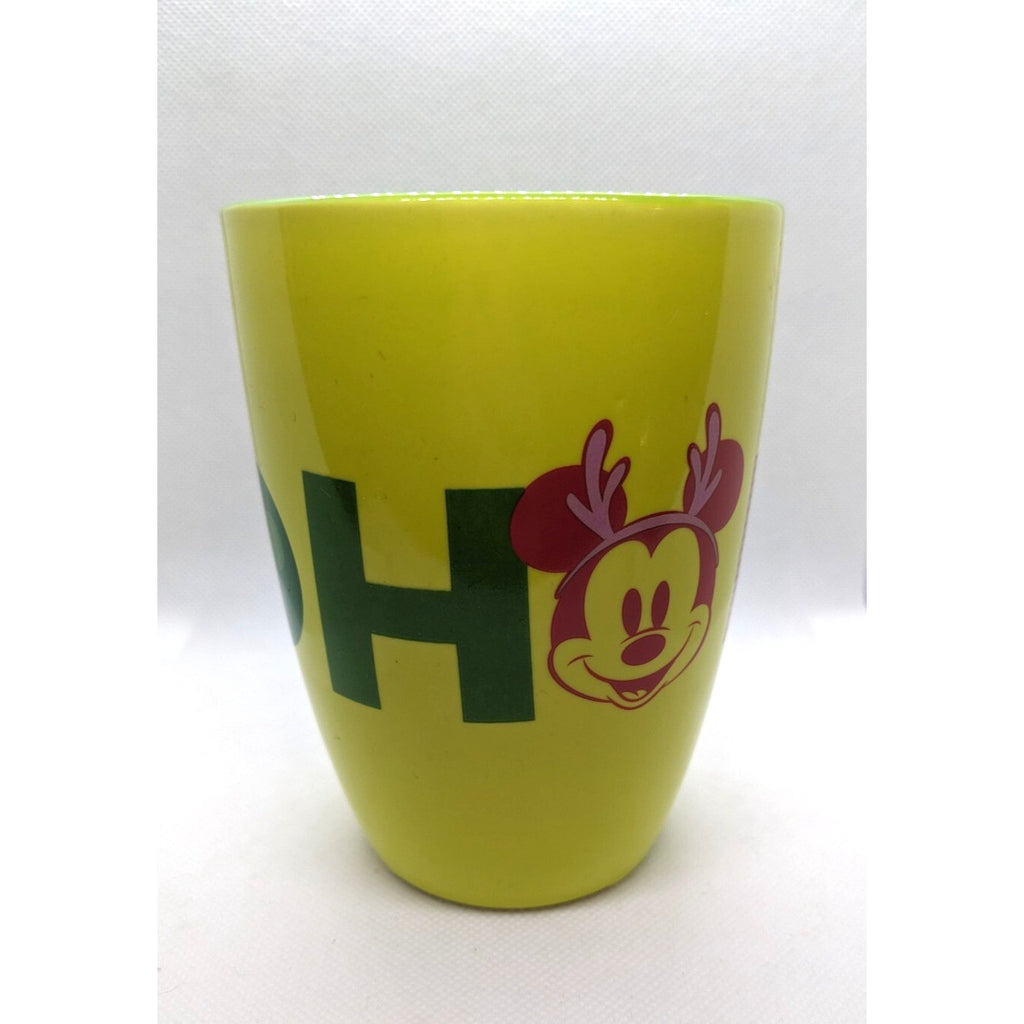 Disney Mickey Mouse Christmas Holiday Coffee Mug HO HO HO 12 oz Festive Cup