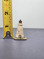 Lenox Miniature Lighthouse Thimble Figurine Boston Light Lighthouse MA