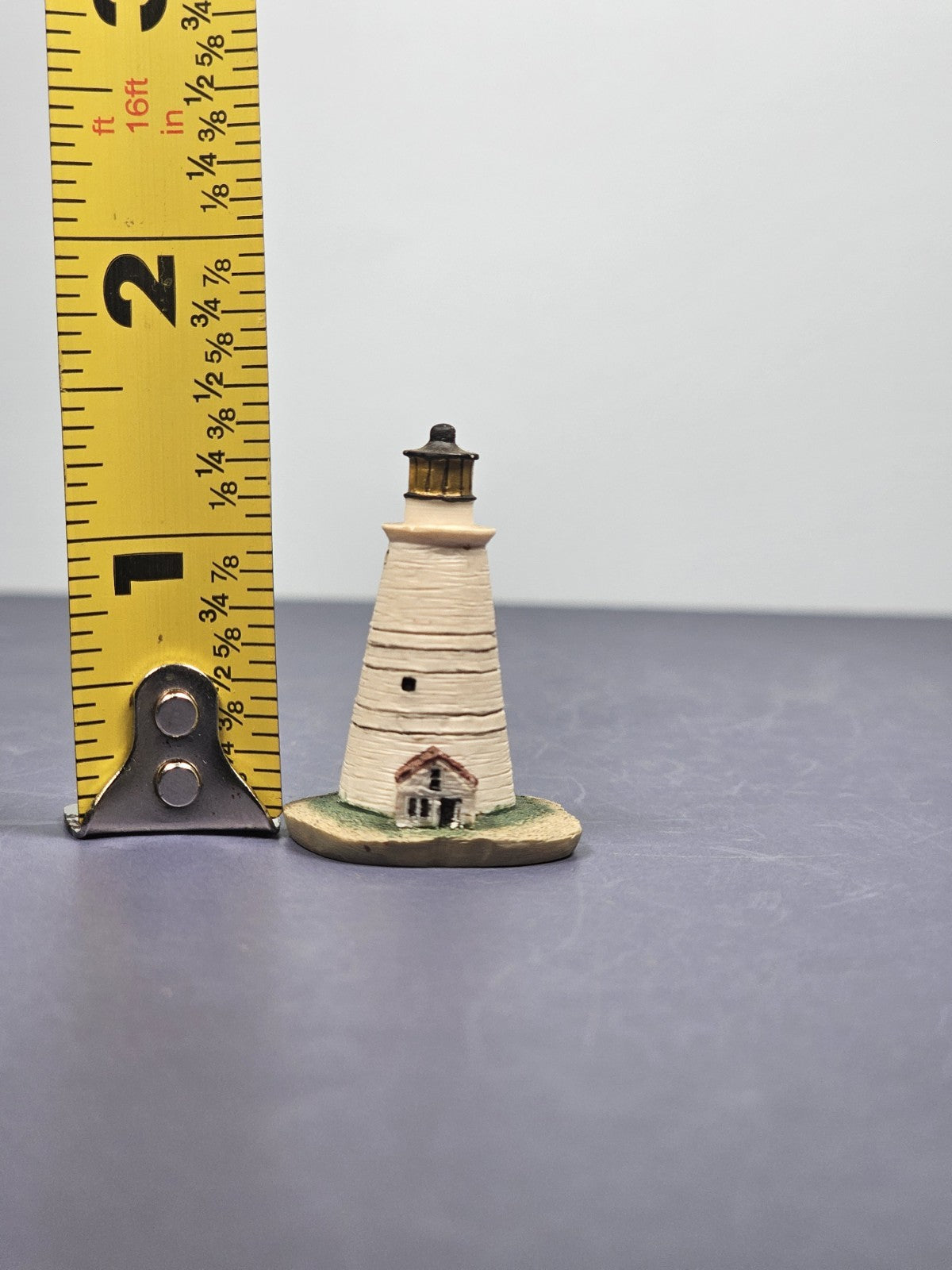 Lenox Miniature Lighthouse Thimble Figurine Boston Light Lighthouse MA