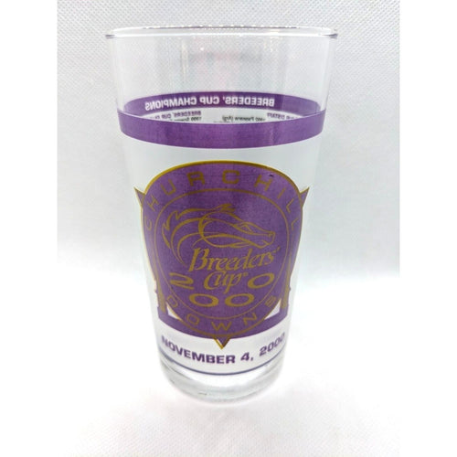 Breeders Cup 2000 Glass Churchill Downs Libbey Racing Glass
