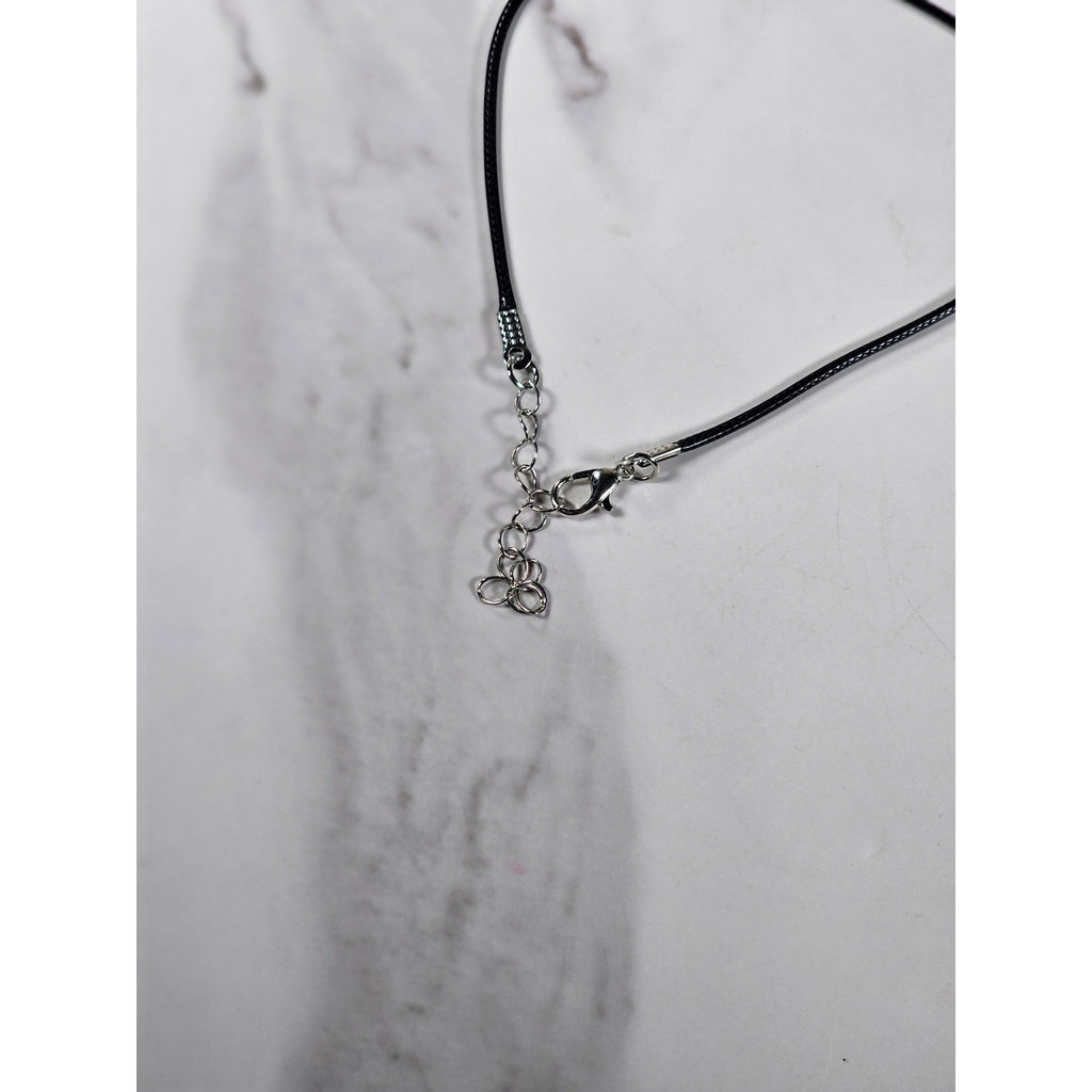 Vintage Stained Glass Locket Necklace Religious Pendant Charm