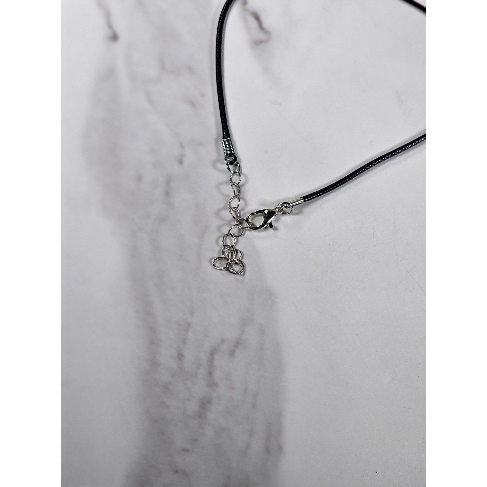 Vintage Stained Glass Locket Necklace Religious Pendant Charm