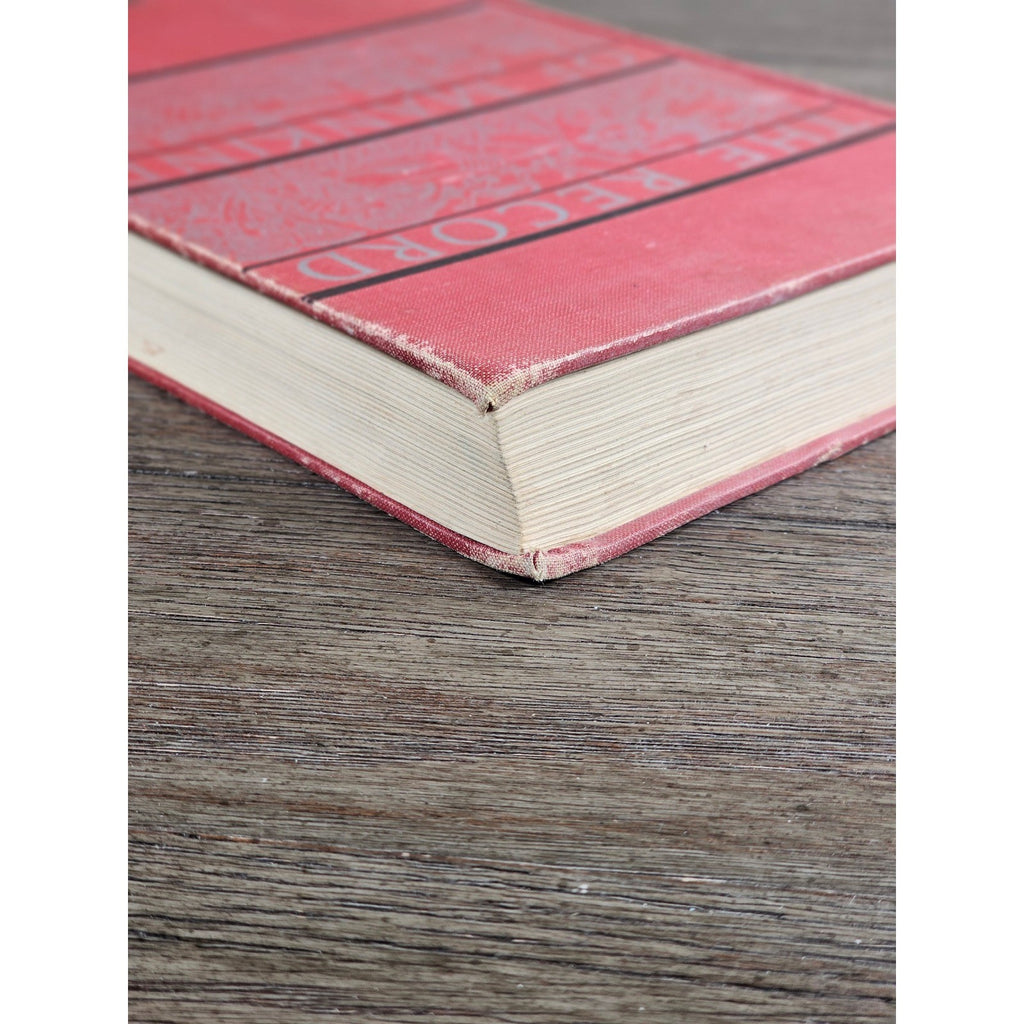 The Record of Mankind 1954 Hardcover D.C. Heath History Book Red