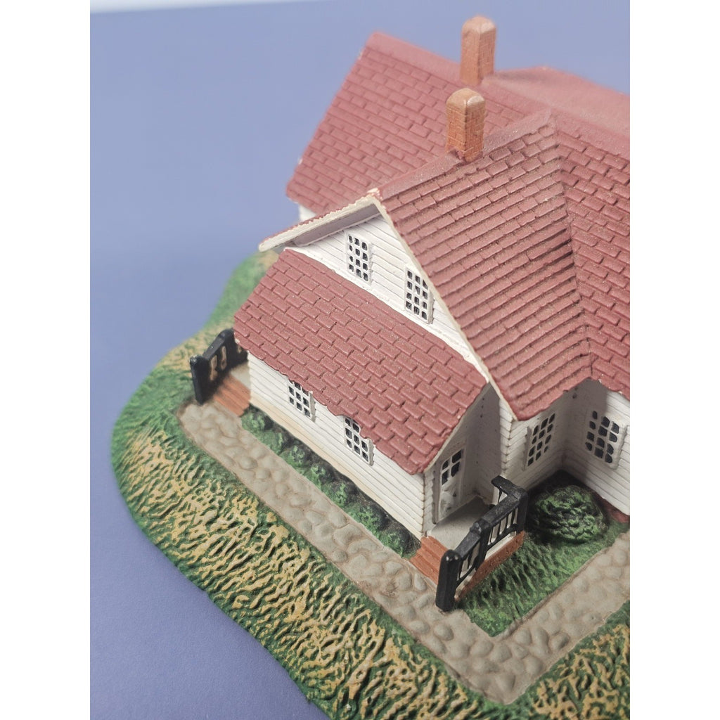 Vintage Danbury Mint West Quoddy Head Lighthouse Figurine