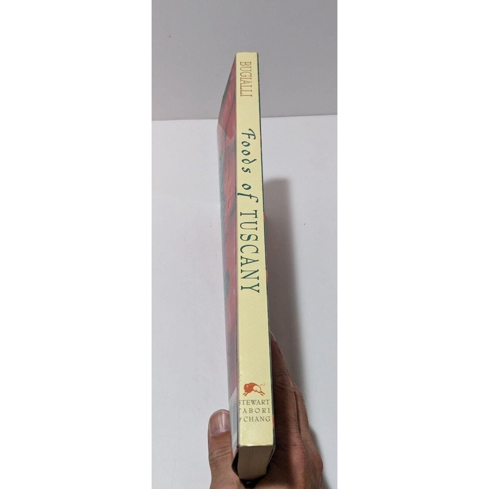 Signed Foods of Tuscany Cookbook Giuliano Bugialli Italian Cookbook