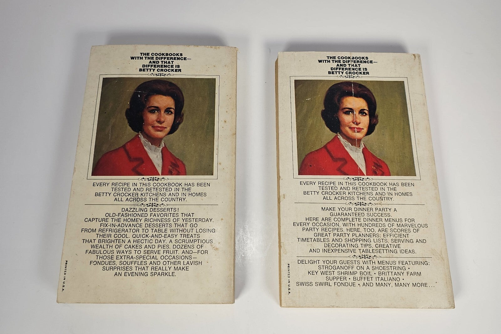 Betty Crocker’s Dinner Parties 1975 Vintage Cookbook