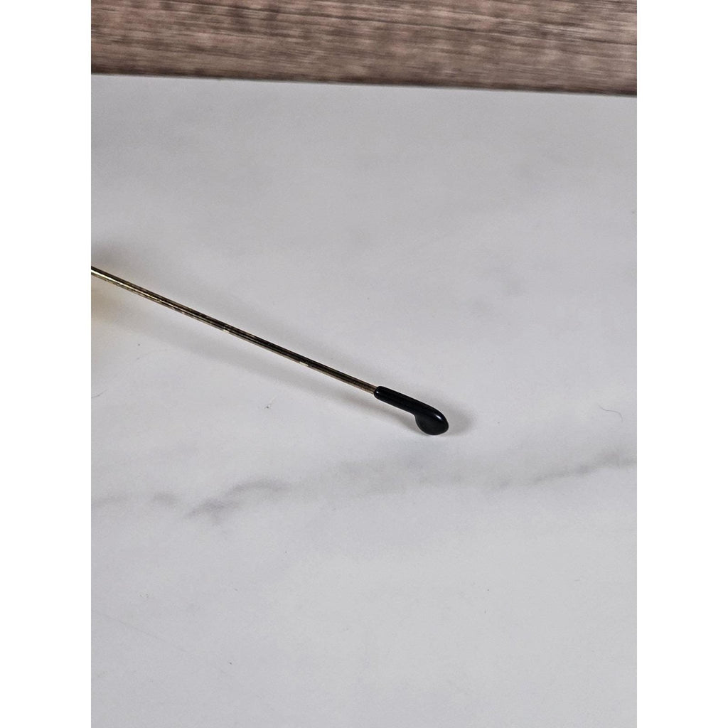 Vintage Teddy Bear Glasses Miniature Gold Wire Rim Eyeglasses Plush Display