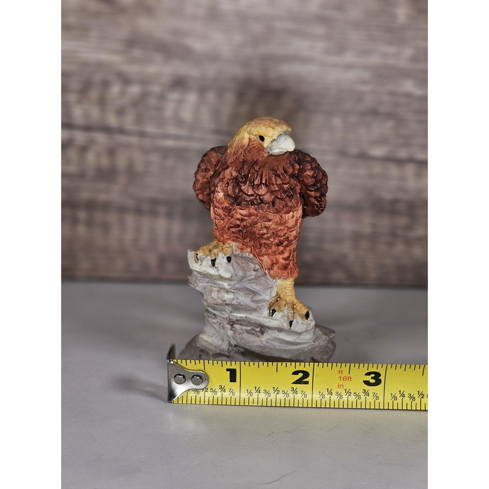 Vintage Bald Eagle Figurine Ceramic Wildlife Americana Decor