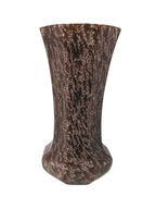 Vintage Red Speckled Glass Vase