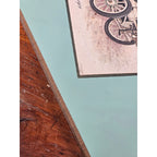 Vintage Fiat 8 HP 1901 Car Plaque | Early Automobile Art | 11.5 x 8