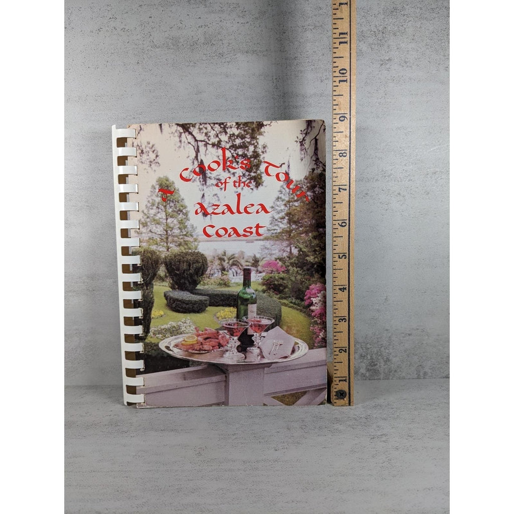 1985 Azalea Coast Cookbook Wilmington NC Spiral Community Book