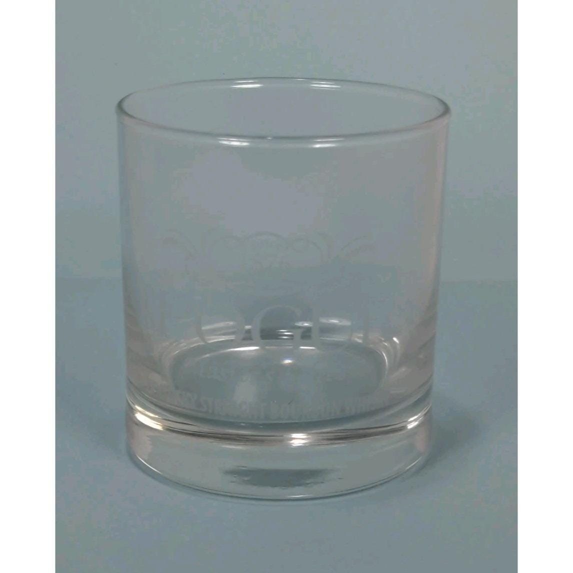 Old Pogue Masters Select Etched Bourbon Whisky Glass