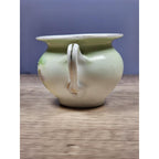 Vintage Porcelain Floral Mini Pitcher Yellow Flowers Gold Trim