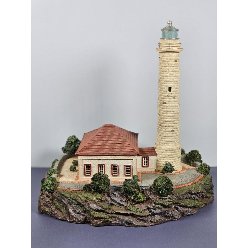 Danbury Mint Calaburras Lighthouse Spain Figurine COA