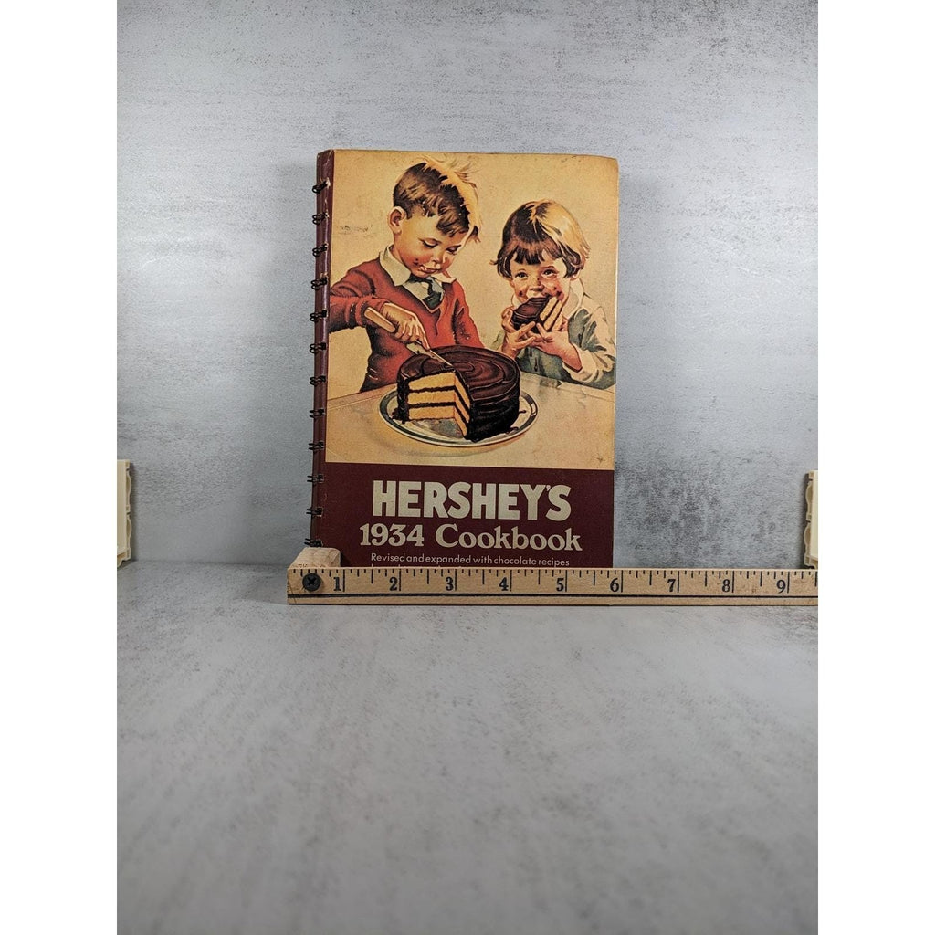 Hersheys 1934 Cookbook 1971 Revised Spiral Hardcover Recipes