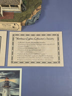 Harbour Lights Haig Point Lighthouse #246 South Carolina Figurine Vintage 2000 W