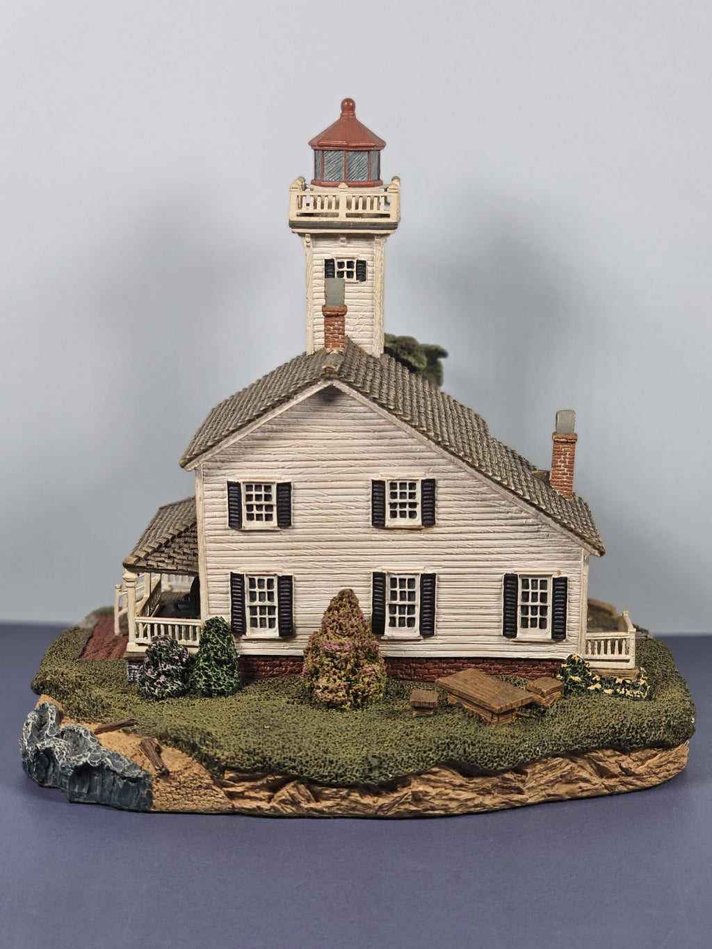 Harbour Lights Haig Point Lighthouse #246 South Carolina Figurine Vintage 2000 W