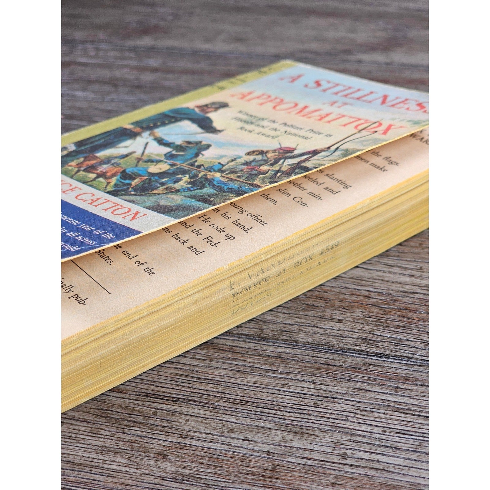 A Stillness at Appomattox Bruce Catton 1959 Cardinal Giant PB