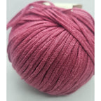 Lana Grossa Linissimo Cotton Linen Yarn Pink 50g Linea Pura