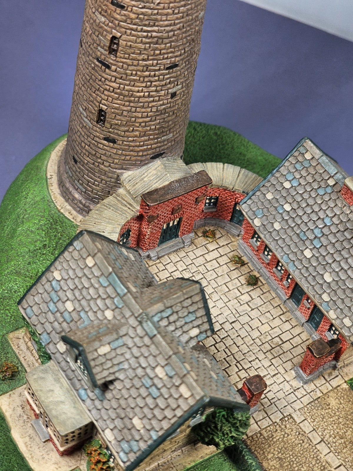 Lodbjerg Lighthouse Western Jutland Denmark The Danbury Mint 1994 Sculpture