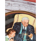 Vintage Norman Rockwell Tender Loving Care Collector Plate 1988 Knowles