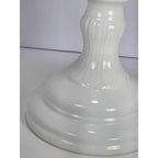 Williams Sonoma Candle Holder White Porcelain Italy Tall