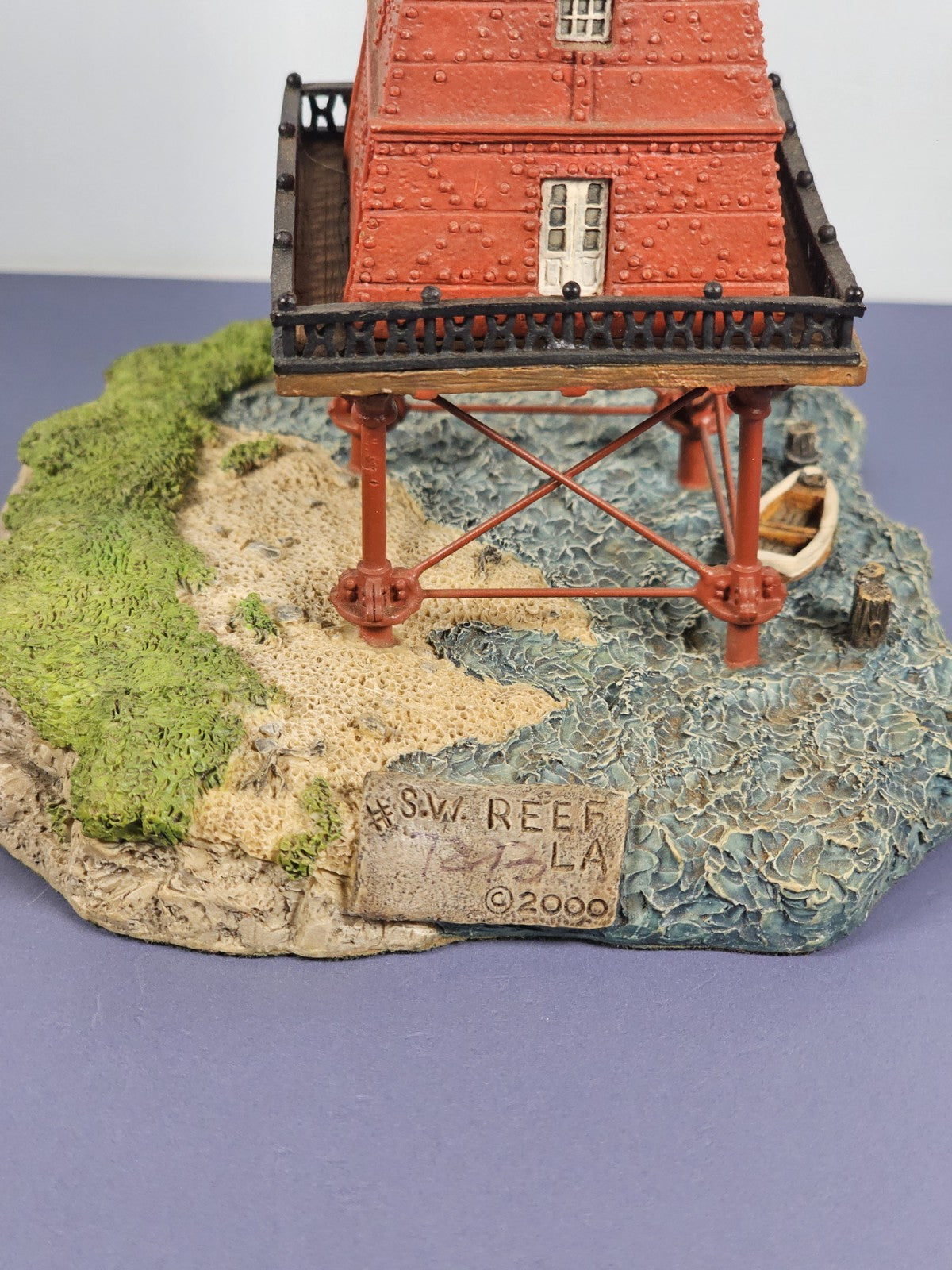 Harbour Lights #530 Southwest Reef  Louisiana Lighthouse Society Exclusive Decor