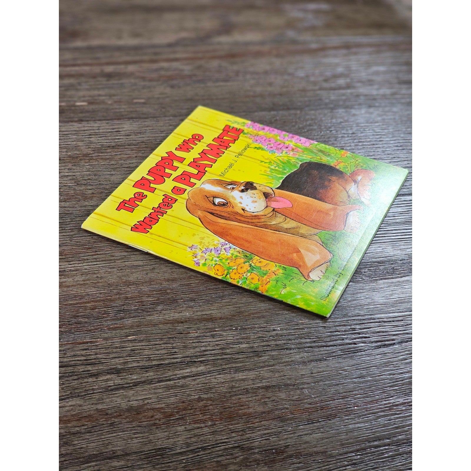 The Puppy Who Wanted a Playmate 1987 Childrens Book
