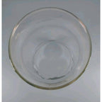 Vintage Hand Blown Glass Hurricane Globe 11.5" Colonial Candle Shade