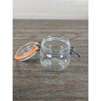Vintage Le Parfait 0.5L Clamp Lid Glass Jar Made in France