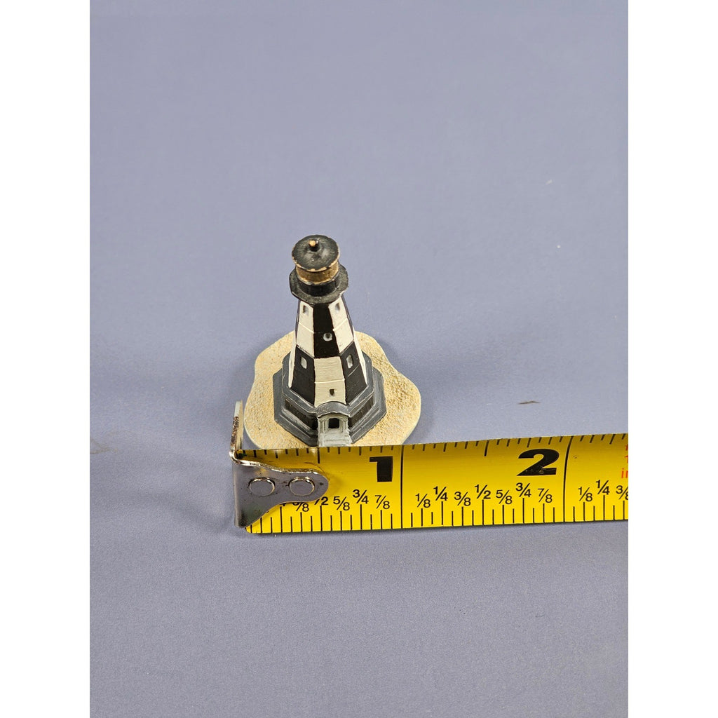 Vintage Cape Henry Lighthouse Thimble Miniature Souvenir 1.5 Inch