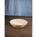 Vintage Pfaltzgraff Floral Oval Baking Dish Oven Microwave Safe USA
