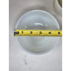 Vintage Anchor Hocking Milk Glass Mug & Bowl Set | Classic White