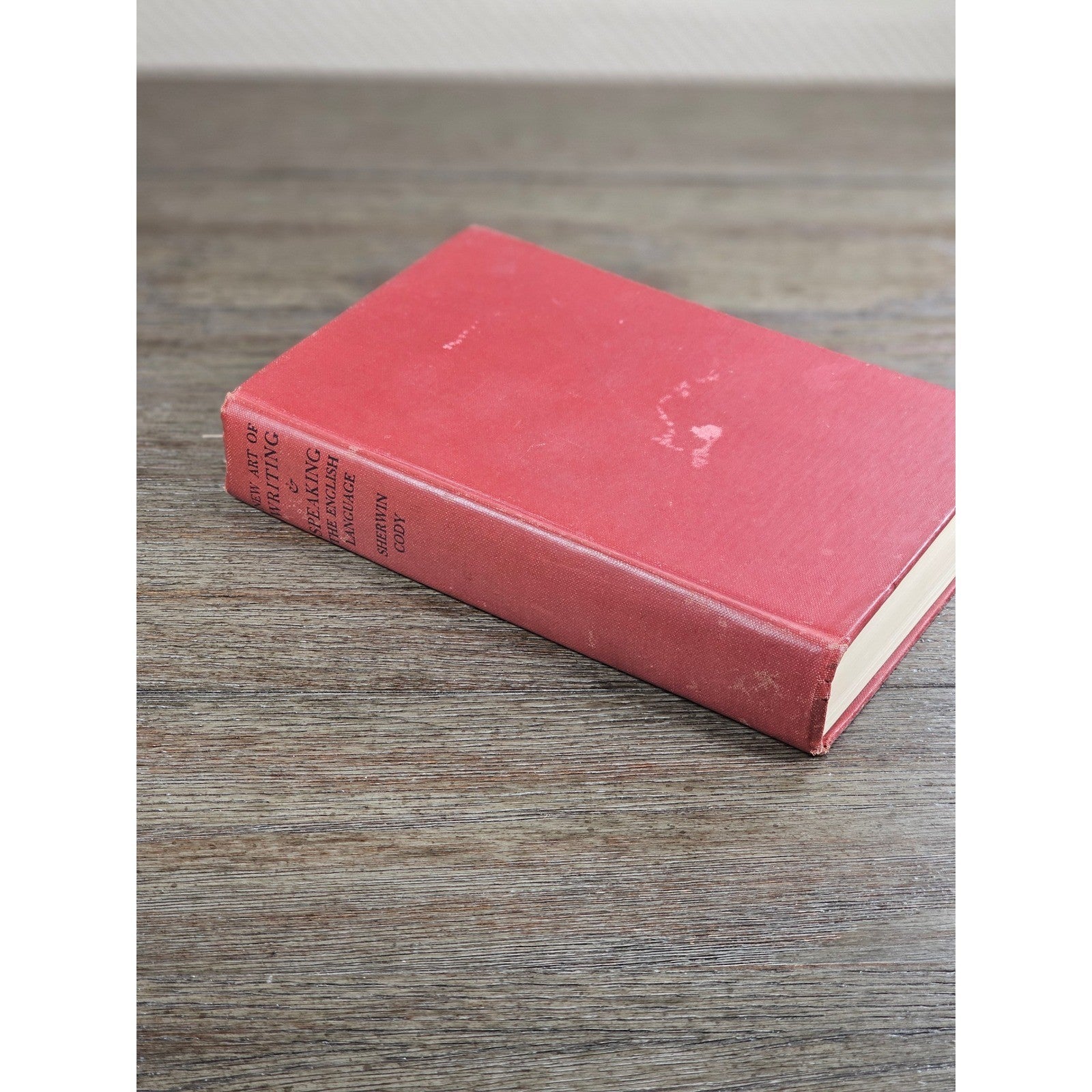 New Art of Writing & Speaking English Language 1949 Sherwin Cody HC