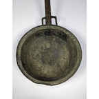Vintage Copper Saute Pan French Style Copper Pan Wrought Iron Handle