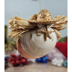 Sea Shell Angel Ornament Coastal Beach Decor Starfish Accent