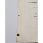Vintage 3rd Rock from the Sun Script First Draft 1995 TV Memorabilia
