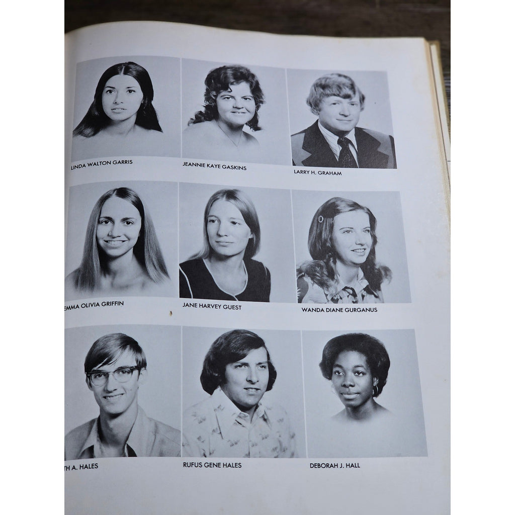 Vintage UNCW 1974 Yearbook – "Fledgling" Hardcover