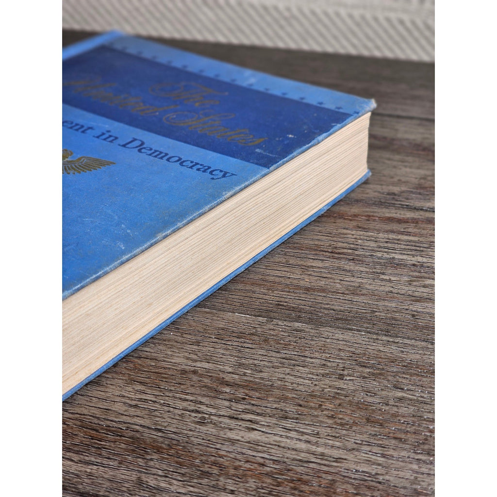 1950 The United States Experiment in Democracy Craven Johnson HC