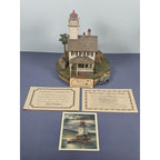 Harbour Lights Haig Point Lighthouse COA Palm Tree Scene