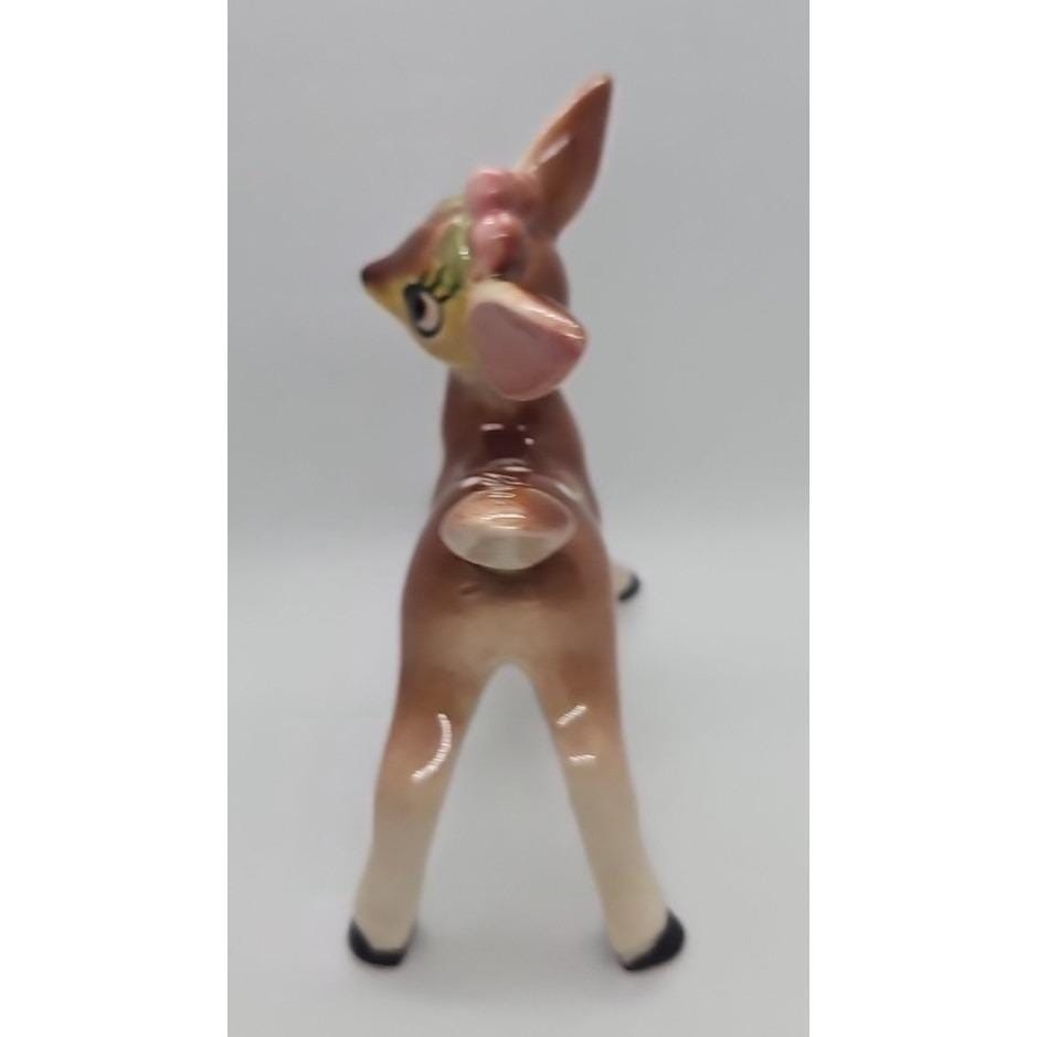 Vintage Doe Deer Figurine The Pas Canada Ceramic 4 Inch