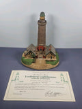 Lodbjerg Lighthouse Western Jutland Denmark The Danbury Mint 1994 Sculpture