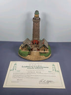 Lodbjerg Lighthouse Western Jutland Denmark The Danbury Mint 1994 Sculpture