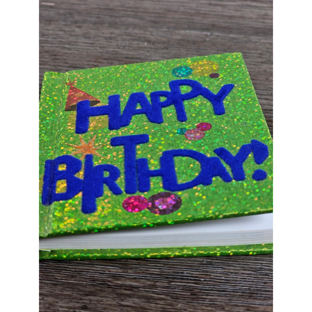 Happy Birthday Mini Gift Book 2002 Armand Eisen 3.5" Square