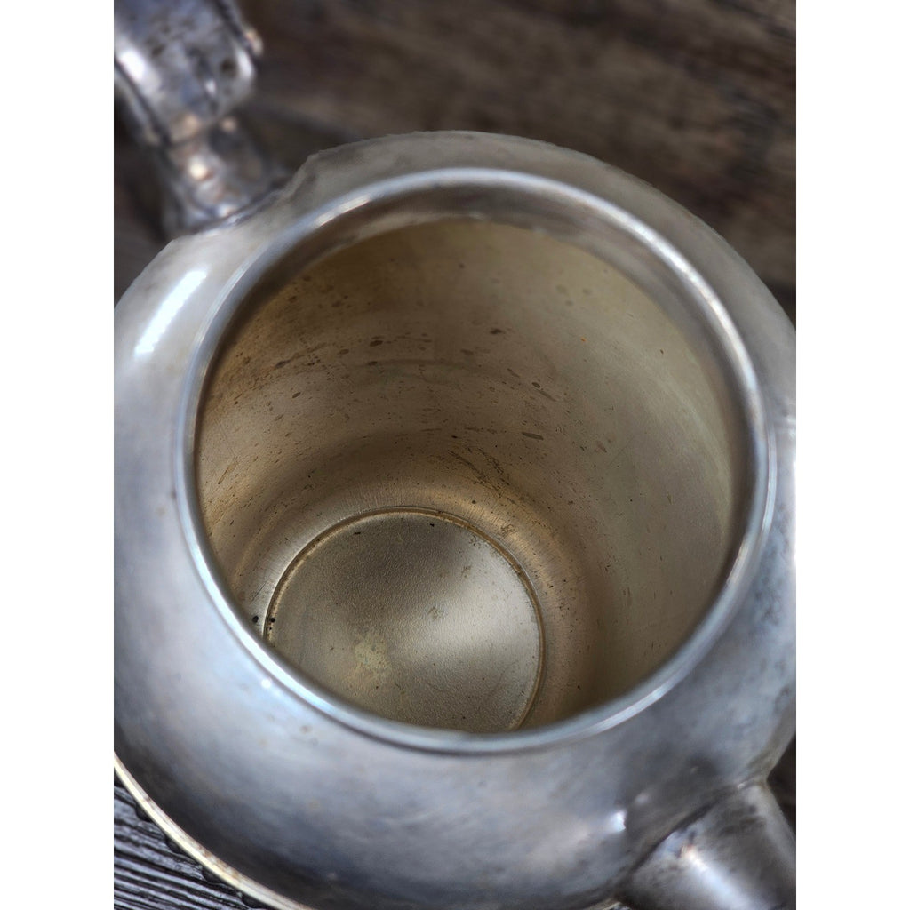 Vintage Silverplate Coffee Pot 12" Tall Ornate Handle Spout