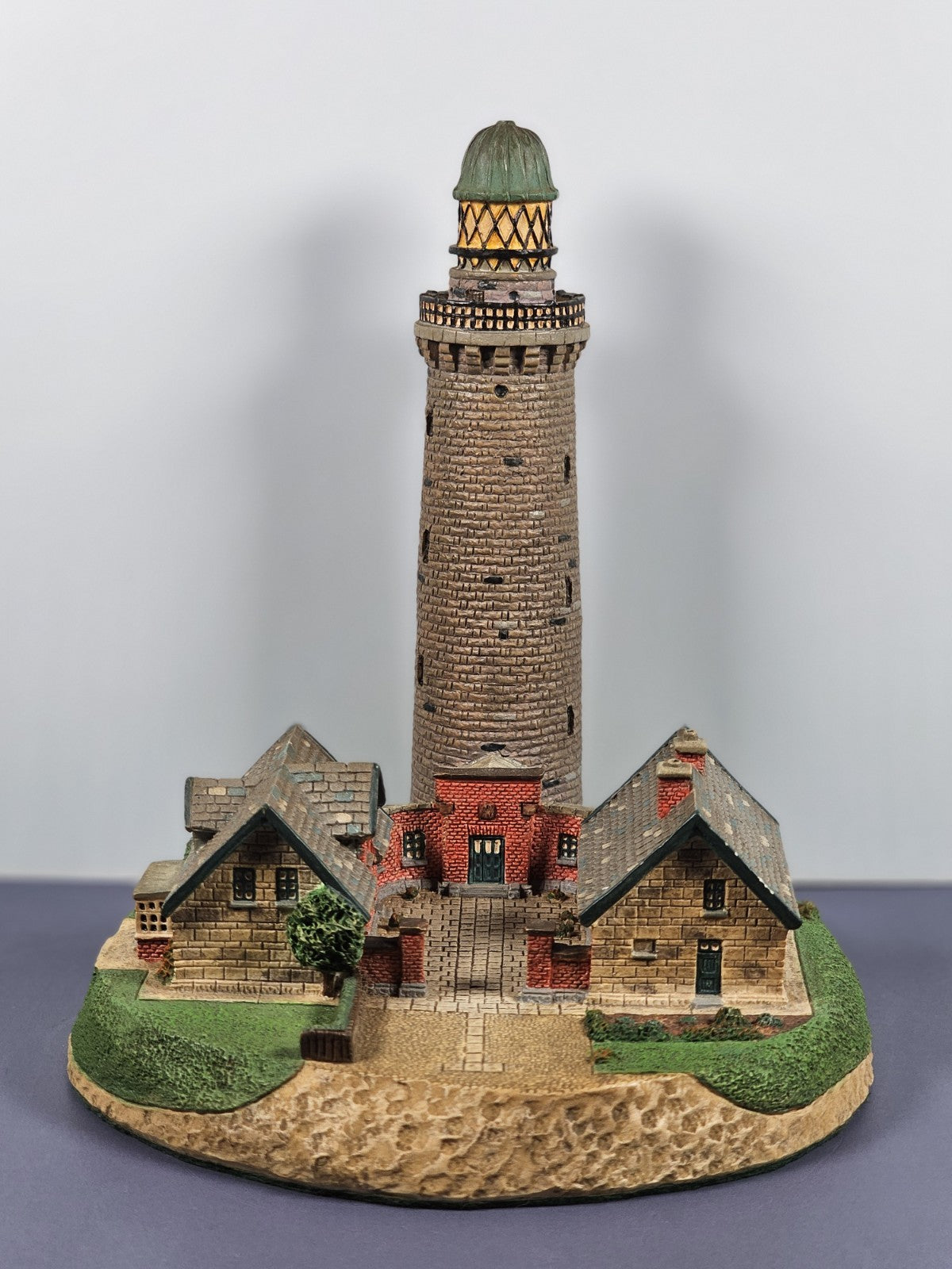 Lodbjerg Lighthouse Western Jutland Denmark The Danbury Mint 1994 Sculpture