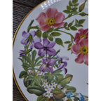 Franklin Mint Cape Cod Wildflowers Plate 1978 Porcelain