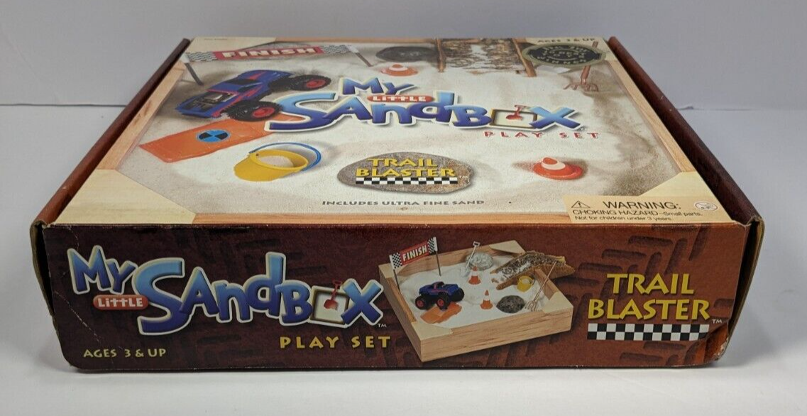 My Little Sandbox Play Set Trail Blaster Monster Truck