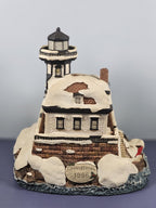 Vintage Harbour Lights Christmas 1996 Colchester Reef Lighthouse #701