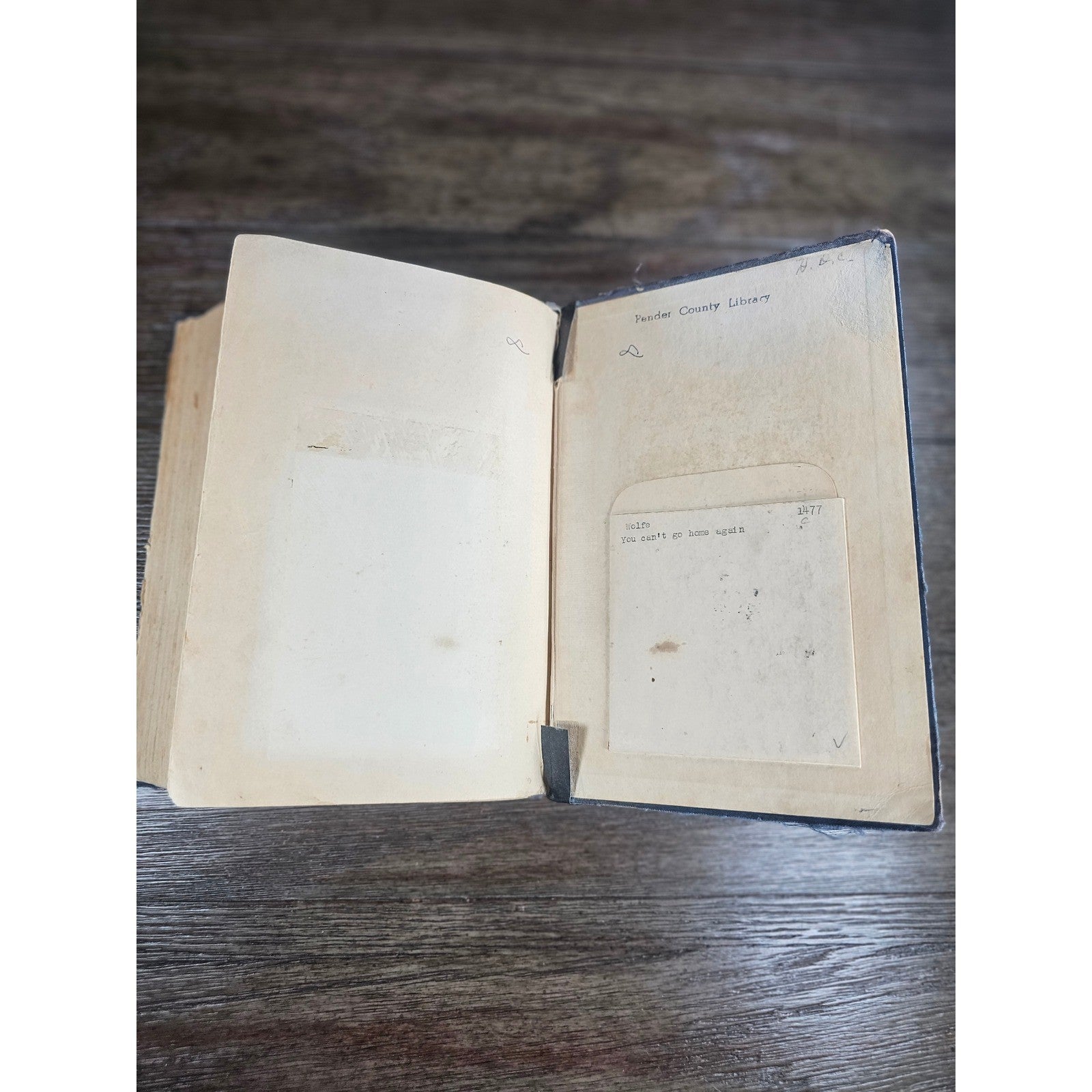 You Can't Go Home Again Thomas Wolfe 1940 HC Third Ed Worn Copy